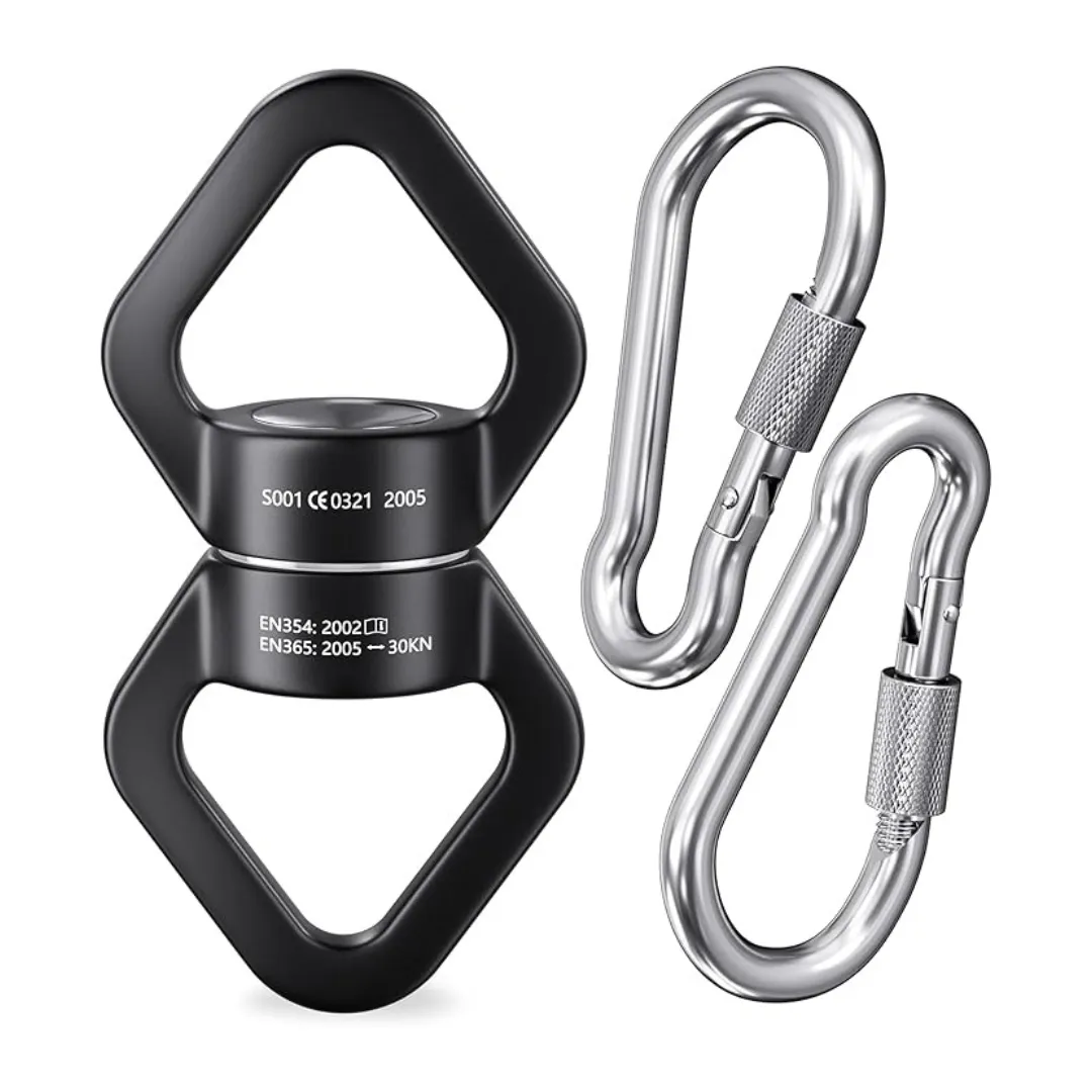 Kit Girador 360° + 2 Mosquetones